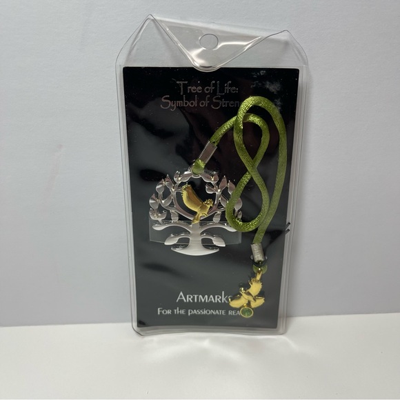Artmarks By Cynthia GaleTree Of Life Symbol Of Strength Metal Charm Bookmark NWT - Picture 10 of 10